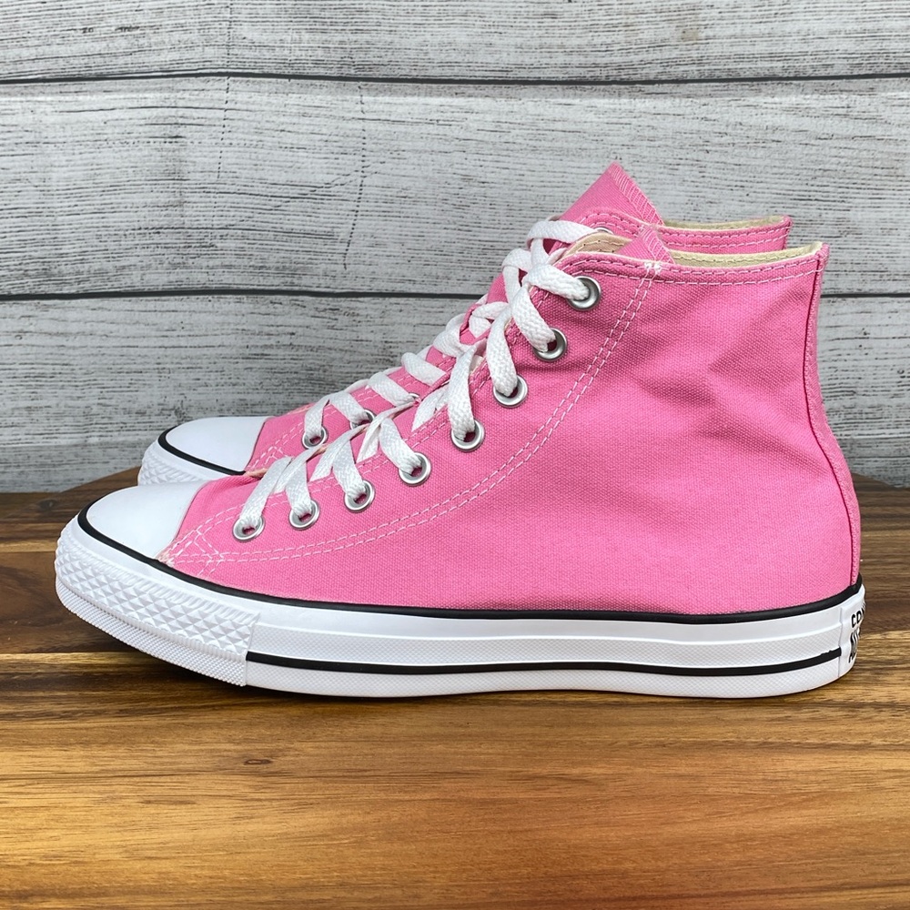 Converse Pink High Top Sneakers